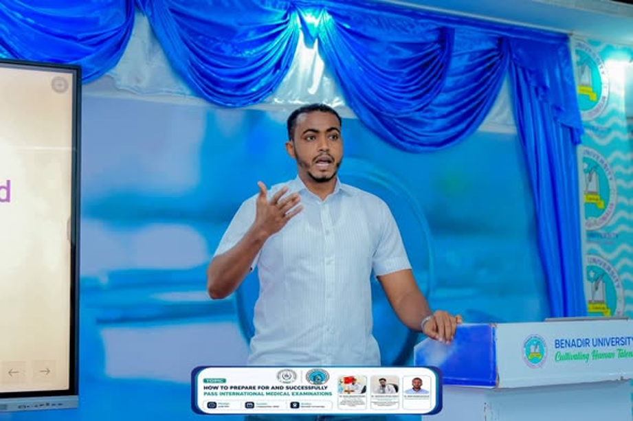 Seminar on Preparing for International Medical Exams Held at Banadir University